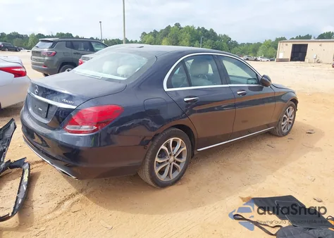 2016 Mercedes-Benz C 300 4Matic from USA, damaged, VIN 55SWF4KB6GU177709